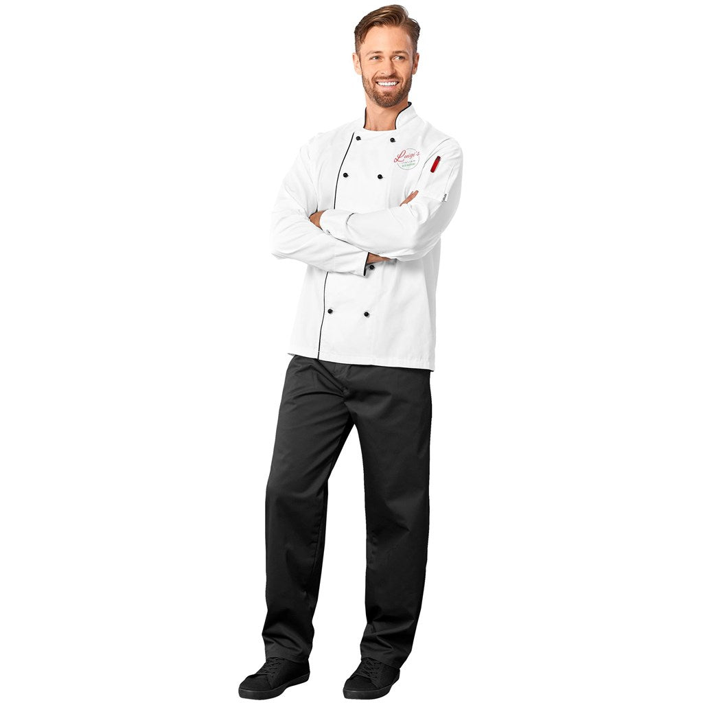 Unisex Long Sleeve Dijon Chef Jacket for Stylish Cooking - Brand your company Logo! Get a quote - Promo Lingo