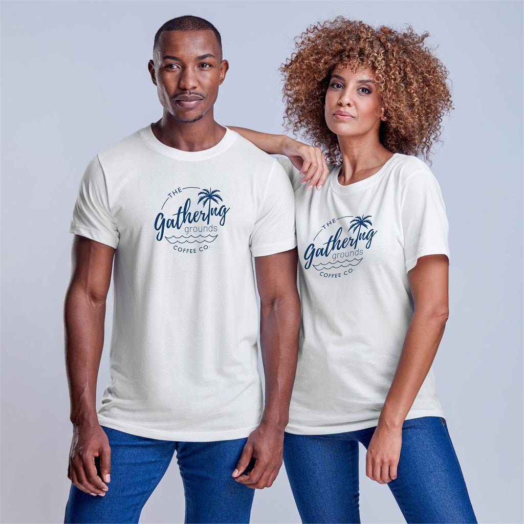 Unisex Recycled Promo T-Shirt - Brand your company Logo! Get a quote - Promo Lingo