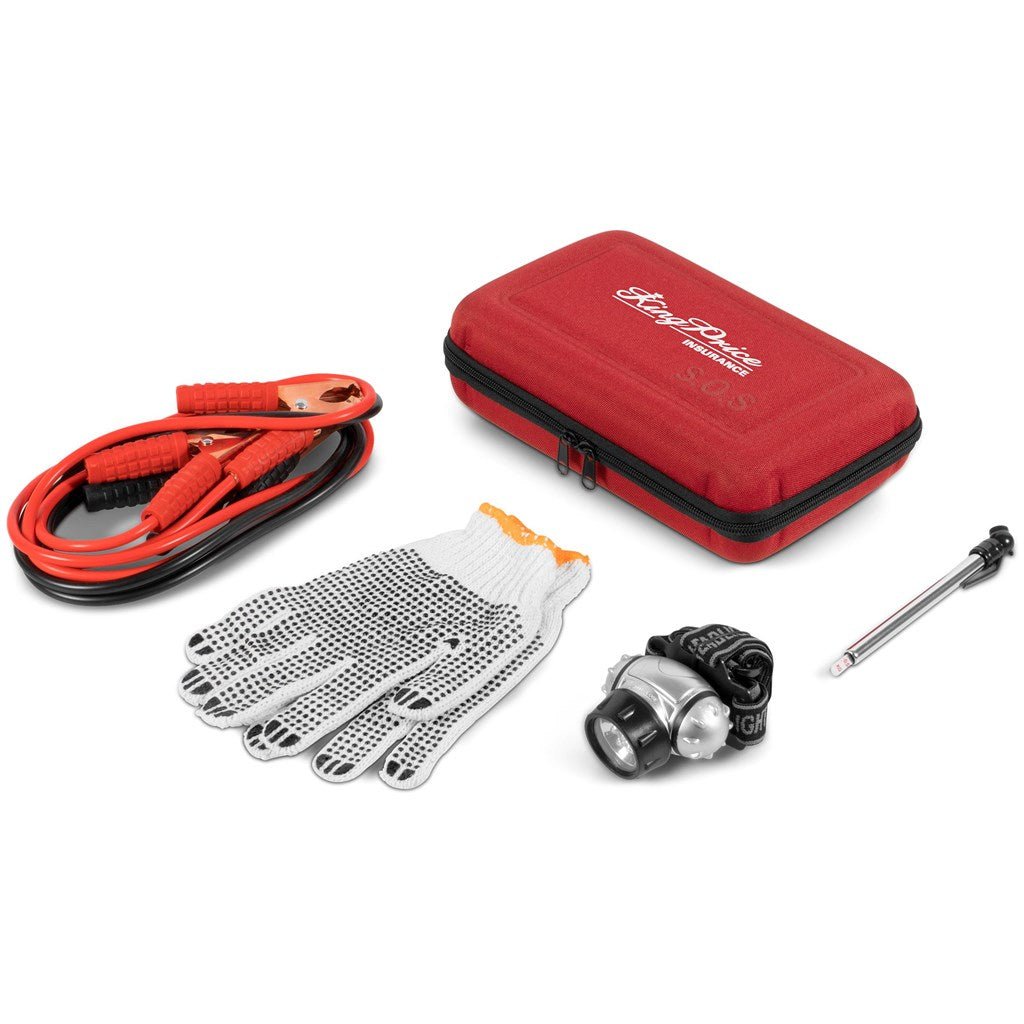 US Basic Drive - Time Vehicle Emergency Kit - Brand your company Logo! Get a quote - Promo Lingo