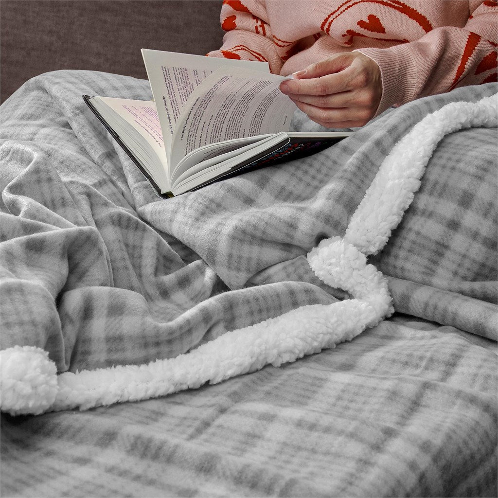 US Basic Everest Sherpa Fleece Blanket - Brand your company Logo! Get a quote - Promo Lingo
