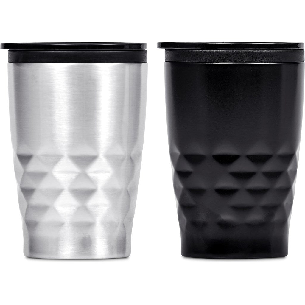 Vega Stainless Steel & Plastic Double - Wall Tumbler – 350ml - Brand your company Logo! Get a quote - Promo Lingo