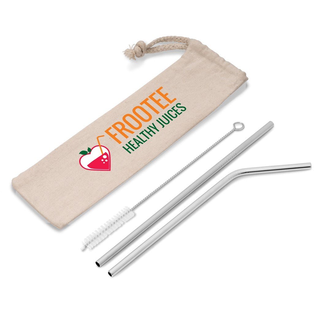 Vivanno Straw Set - Brand your company Logo! Get a quote - Promo Lingo
