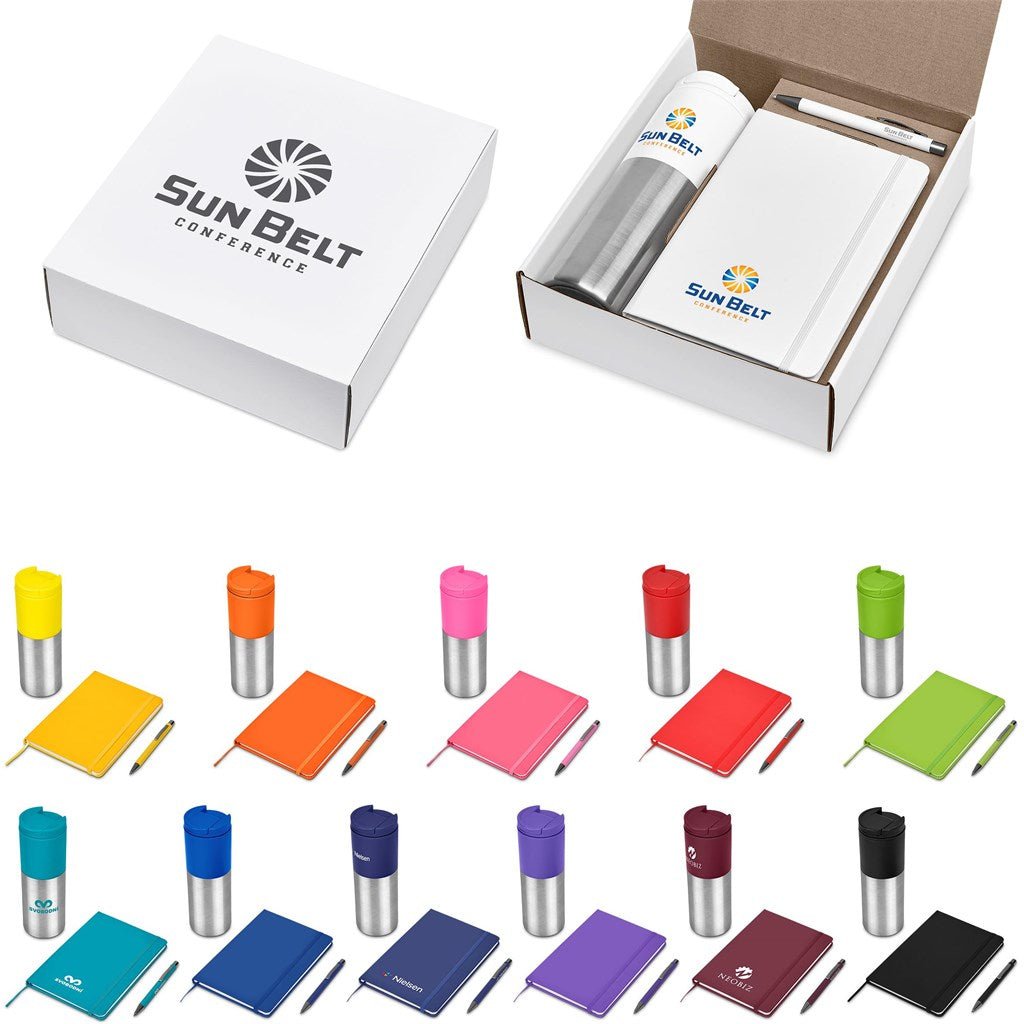 Watson White Gift Set - Brand your company Logo! Get a quote - Promo Lingo