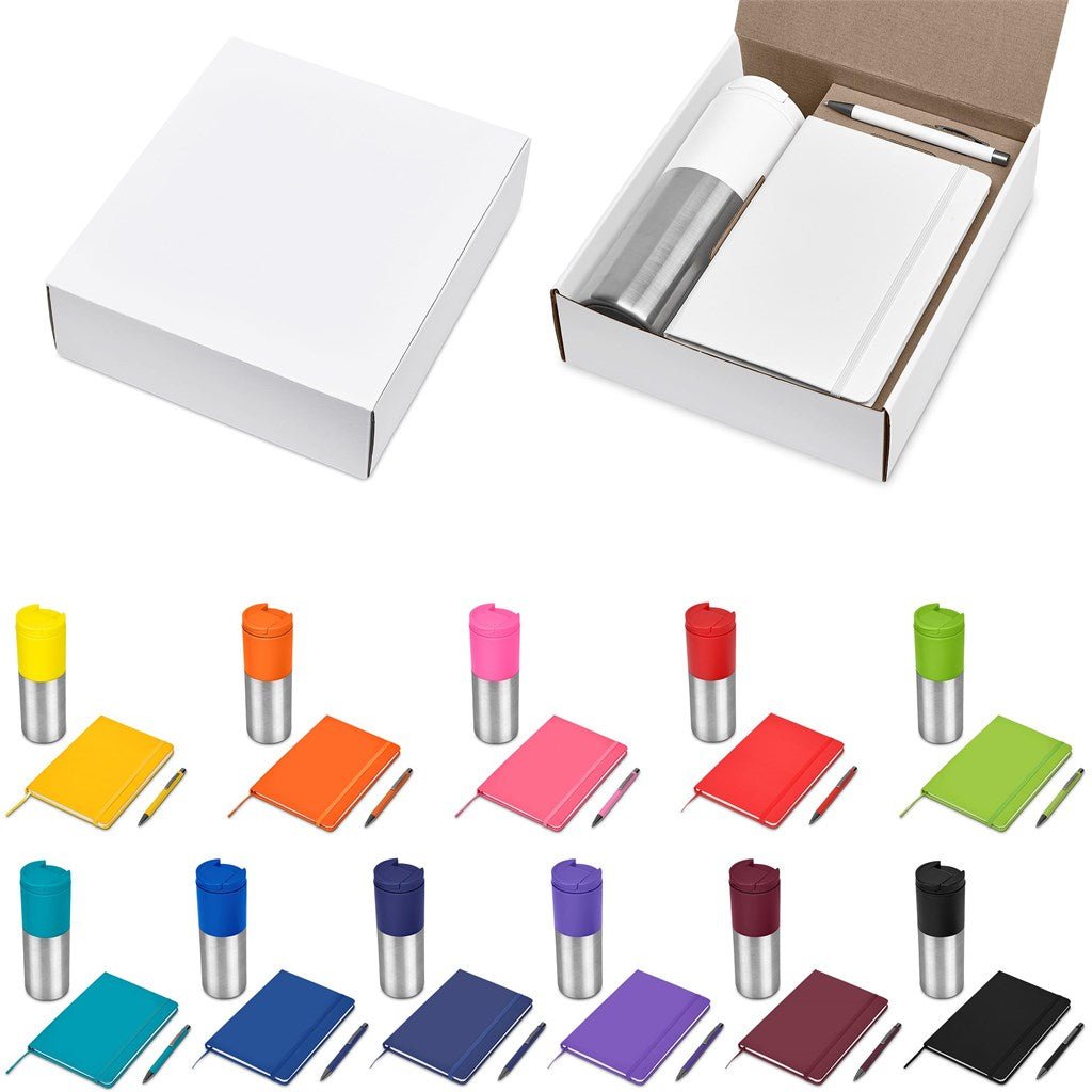 Watson White Gift Set - Brand your company Logo! Get a quote - Promo Lingo
