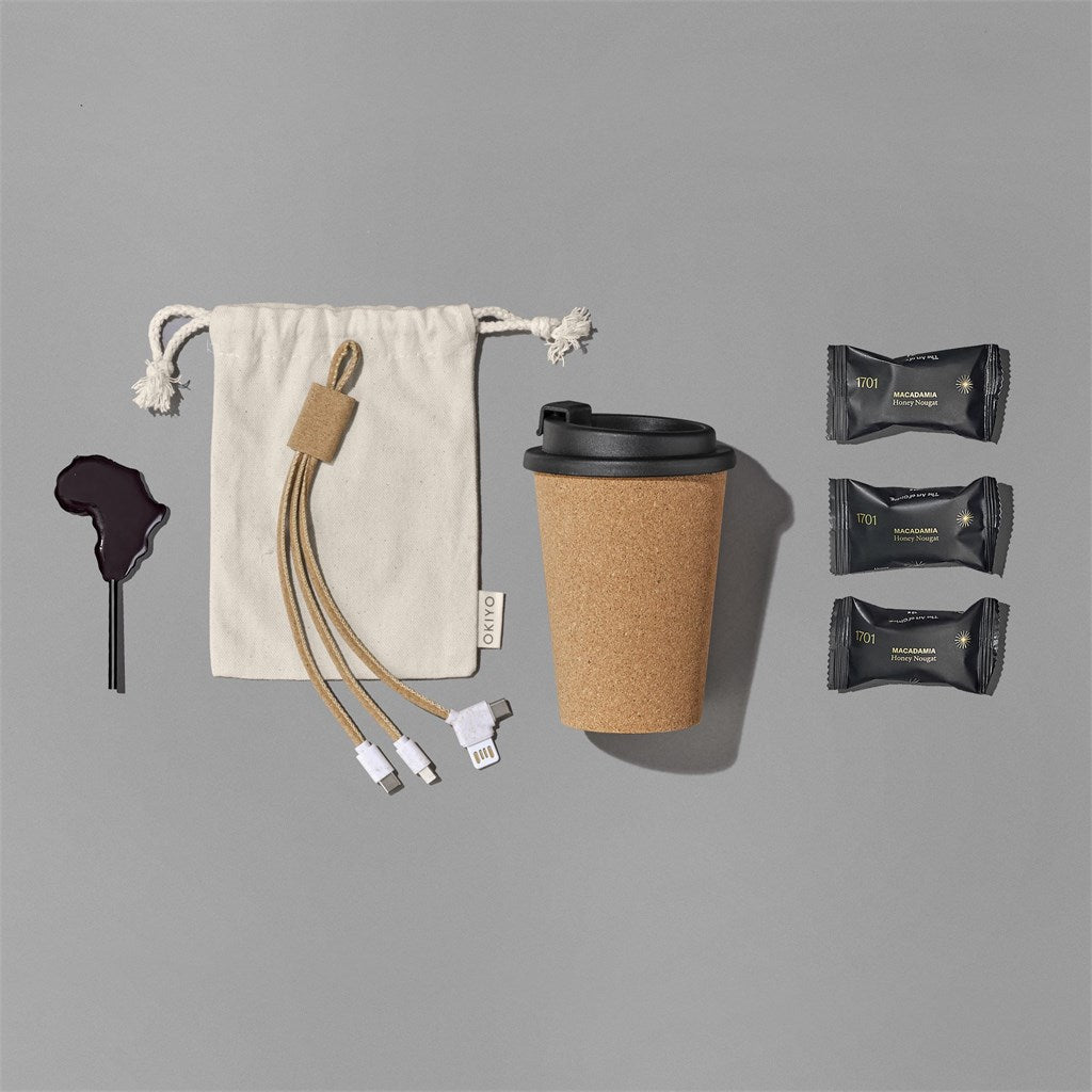 Yatta Bits of Bliss Hamper: Eco - Friendly Treats & Essentials - Brand your company Logo! Get a quote - Promo Lingo