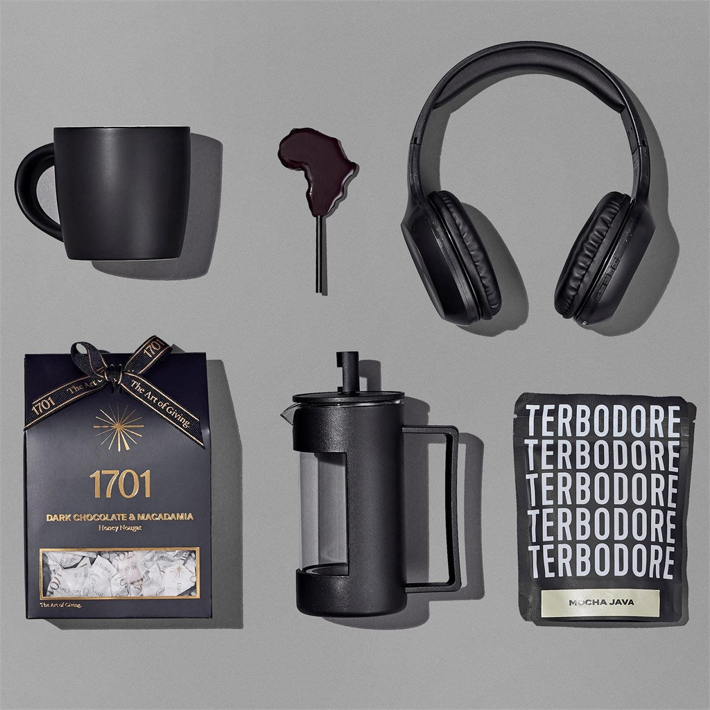 Yatta Hampin Hot Hamper: Luxury Coffee Experience Unleashed - Brand your company Logo! Get a quote - Promo Lingo