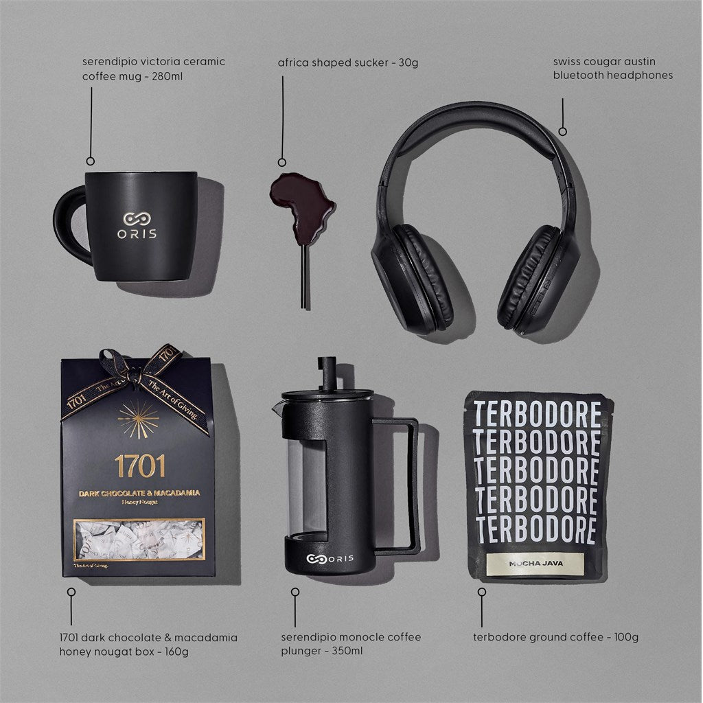 Yatta Hampin Hot Hamper: Luxury Coffee Experience Unleashed - Brand your company Logo! Get a quote - Promo Lingo