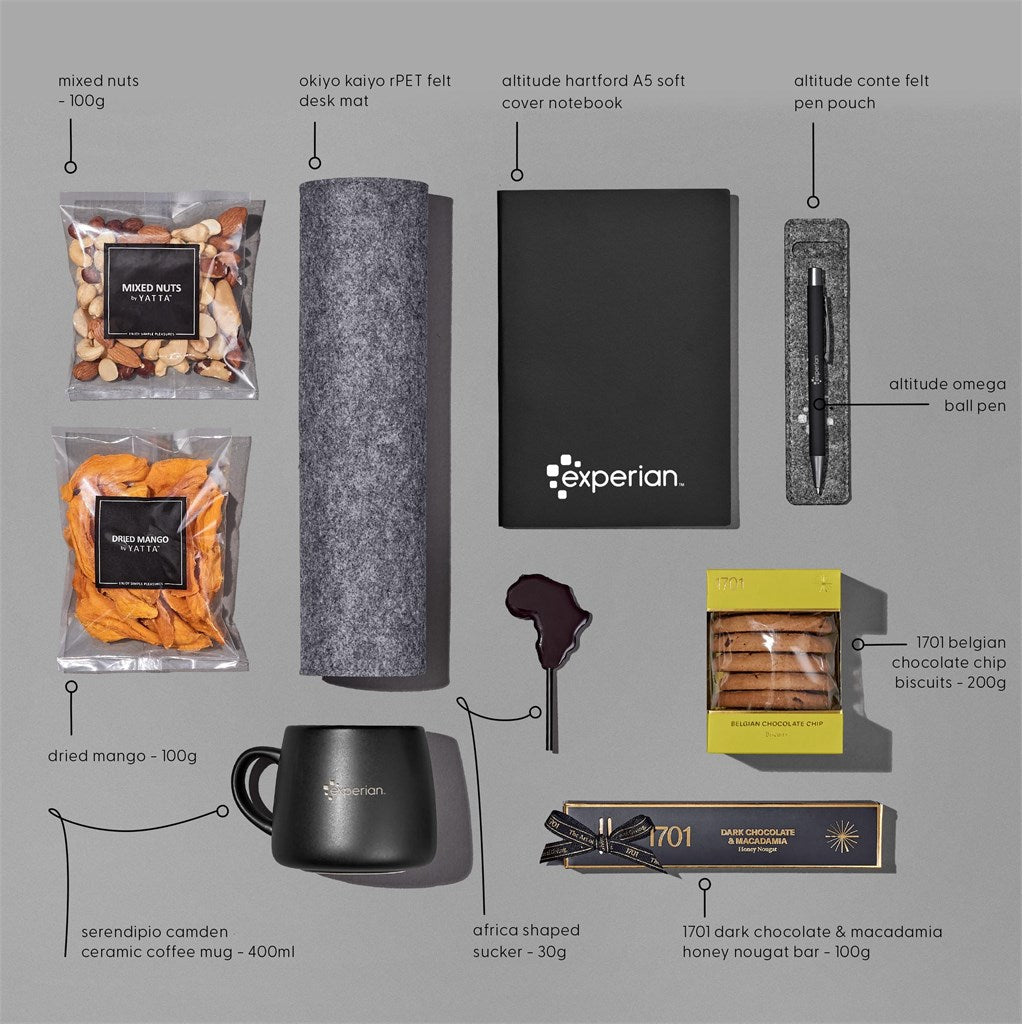 Yatta Noble Necessities Hamper for Elegant Workspaces - Brand your company Logo! Get a quote - Promo Lingo