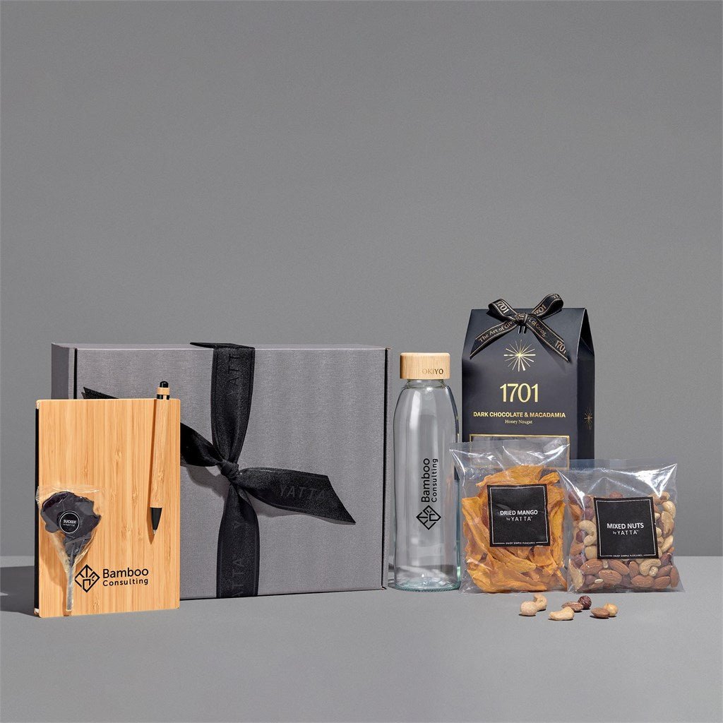Yatta Regal Reserves Hamper - Eco - Friendly Luxury Gift - Brand your company Logo! Get a quote - Promo Lingo