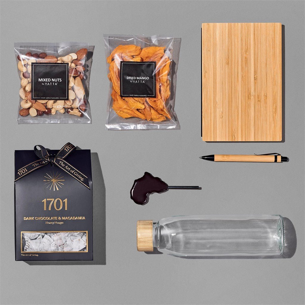 Yatta Regal Reserves Hamper - Eco - Friendly Luxury Gift - Brand your company Logo! Get a quote - Promo Lingo