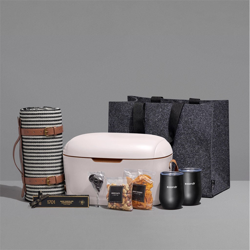 Yatta Sophisticated Soiree Hamper for Elegant Outdoor Gatherings - Brand your company Logo! Get a quote - Promo Lingo