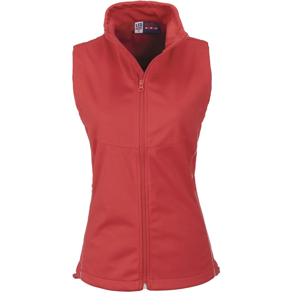 Dames Cromwell Softshell Bodywarmer - Rooi