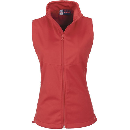 Dames Cromwell Softshell Bodywarmer - Rooi