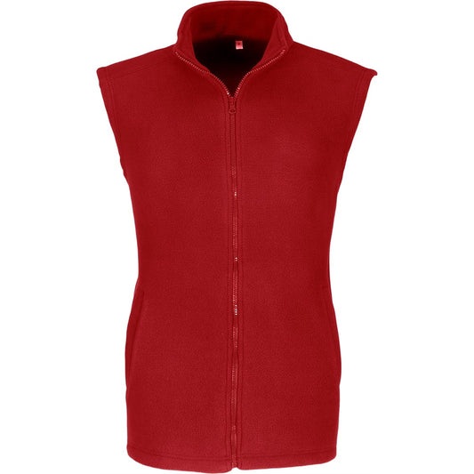 Mens Yukon Micro Fleece Bodywarmer - Rooi