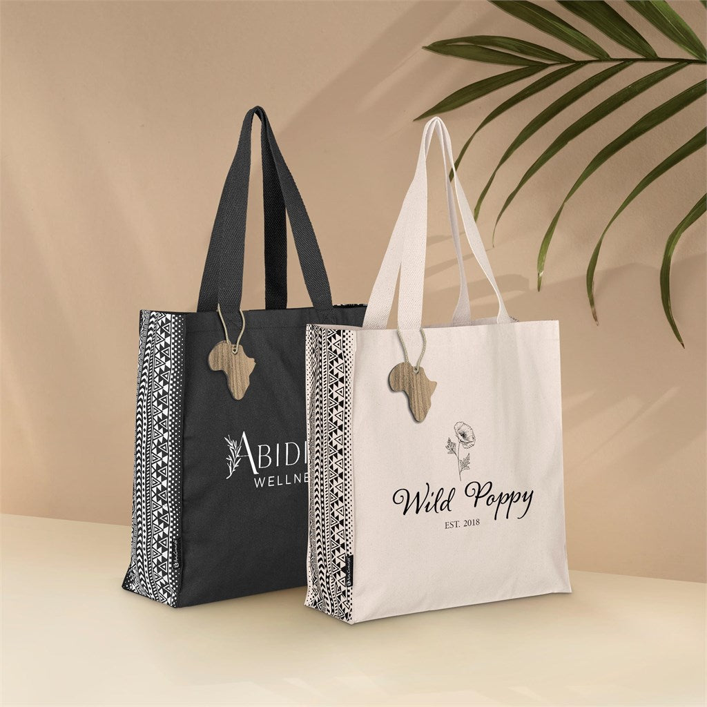 Stylish Andy Cartwright Symmetry Cotton Tote for Branding