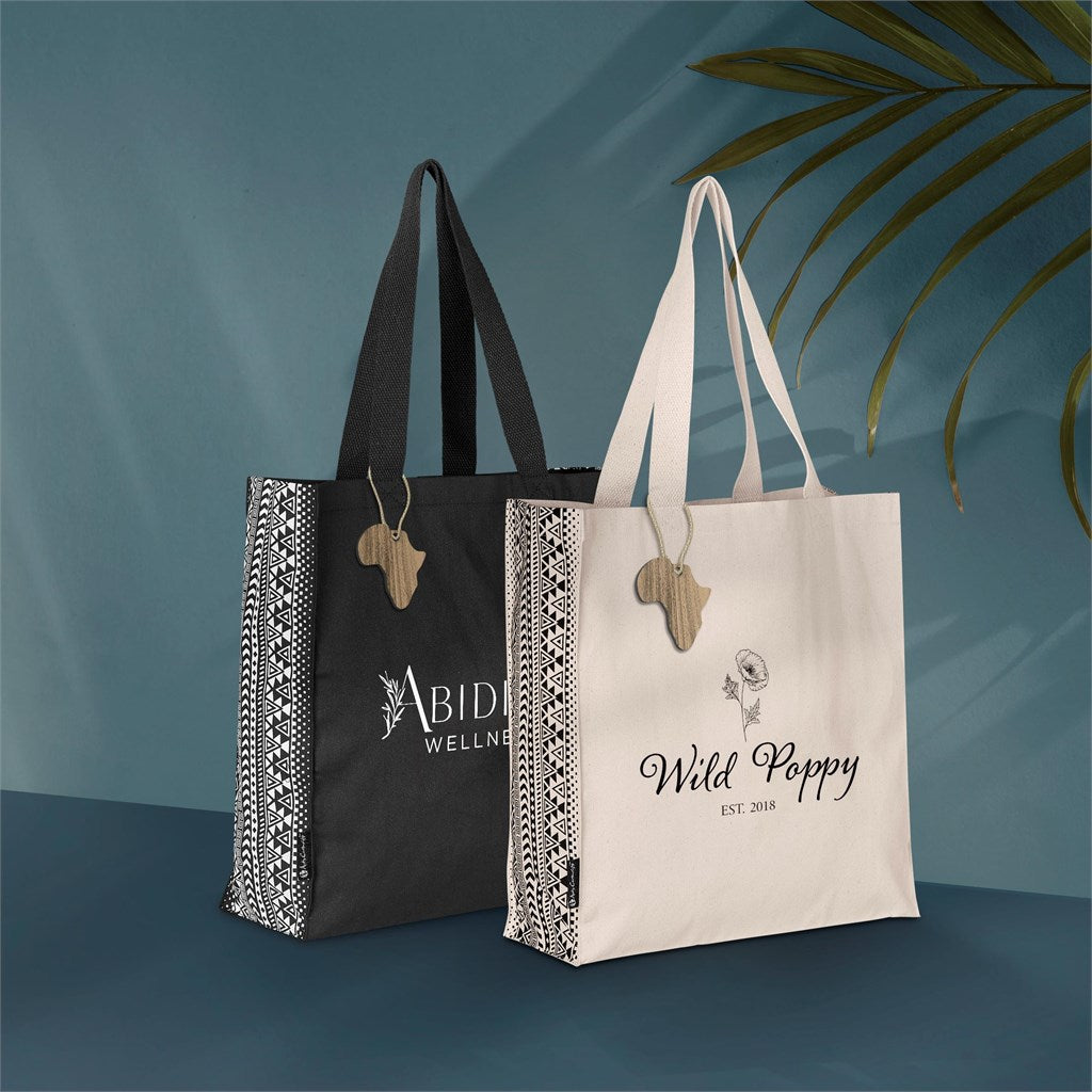 Stylish Andy Cartwright Symmetry Cotton Tote for Branding