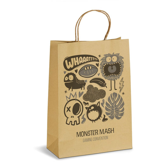 Altitude Ecological Digital Print Maxi Paper Gift Bag 150gsm for Eco-Conscious Brands