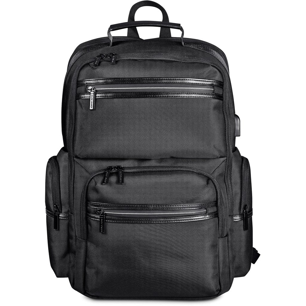 Alex Varga Fitzrovia Laptop Backpack with USB Charging