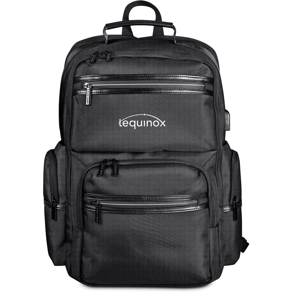 Alex Varga Fitzrovia Laptop Backpack with USB Charging