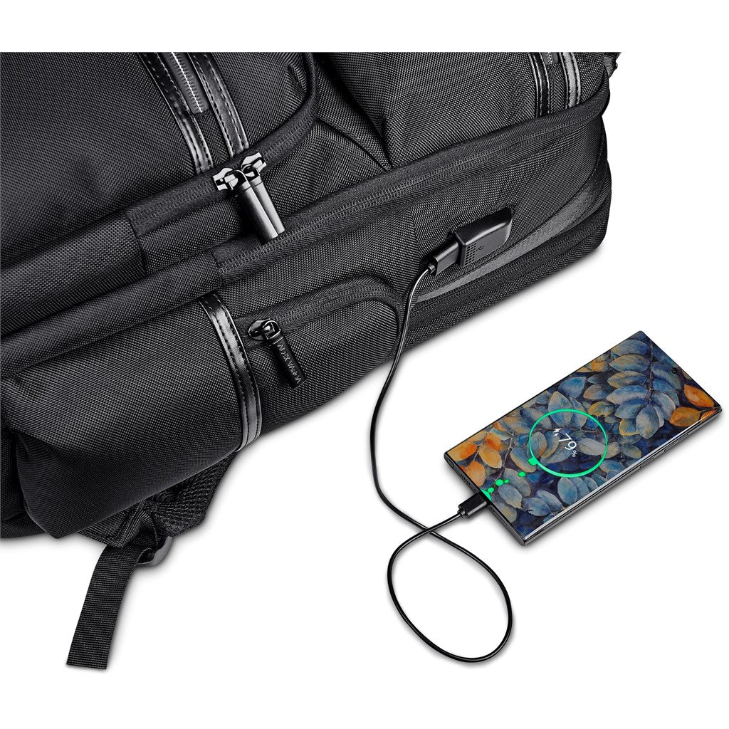 Alex Varga Fitzrovia Laptop Backpack with USB Charging