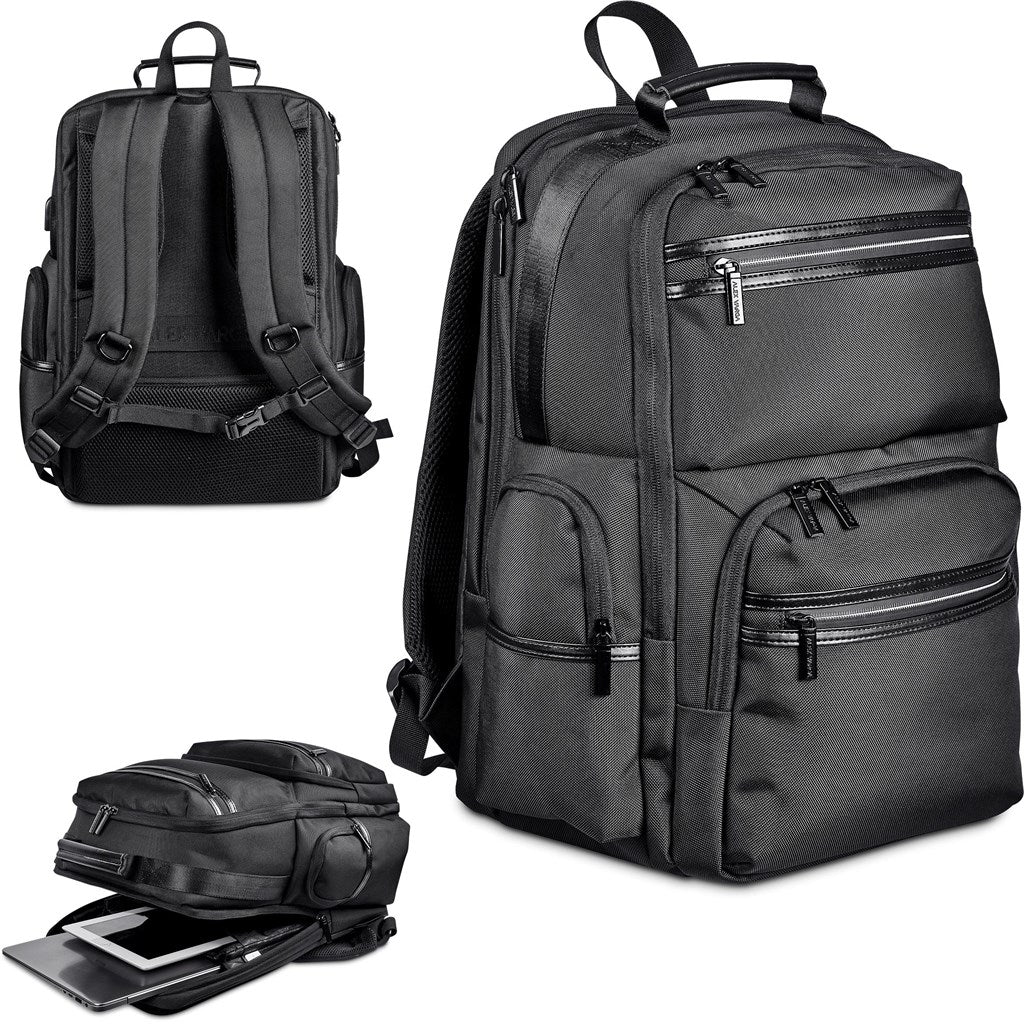 Alex Varga Fitzrovia Laptop Backpack with USB Charging