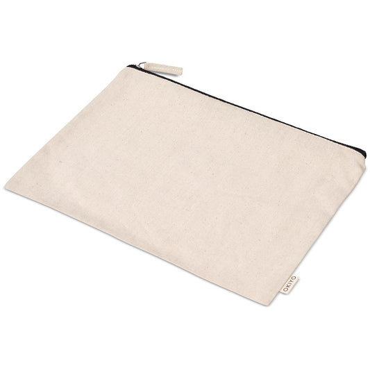 Okiyo Midori Cotton A5 Document Pouch for Eco-Friendly Storage