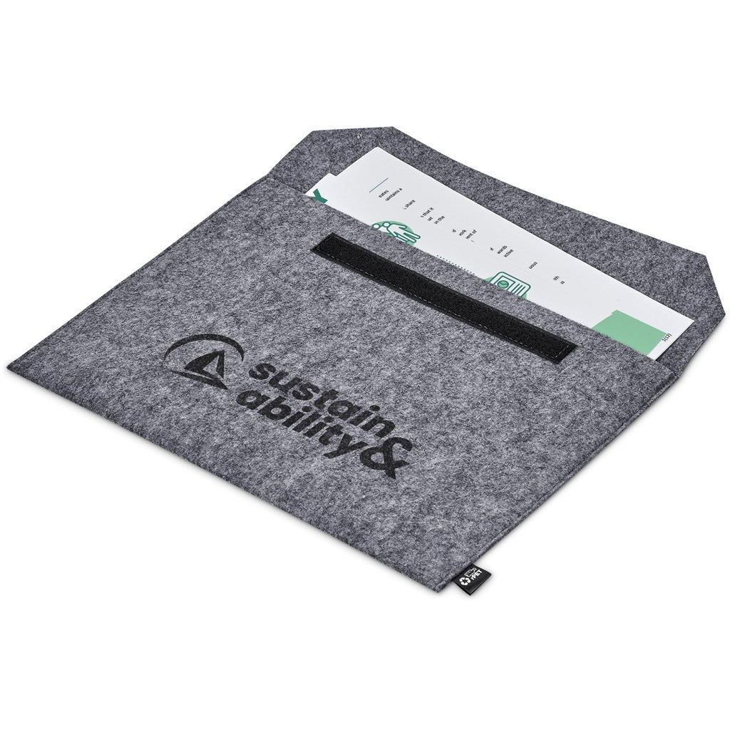 Okiyo Shorui Recycled PET Felt Document Bag for A4
