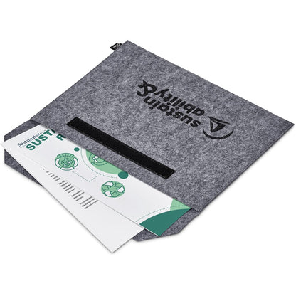 Okiyo Shorui Recycled PET Felt Document Bag for A4