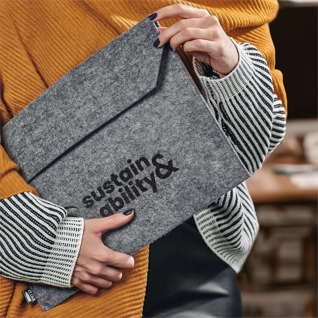 Okiyo Shorui Recycled PET Felt Document Bag for A4