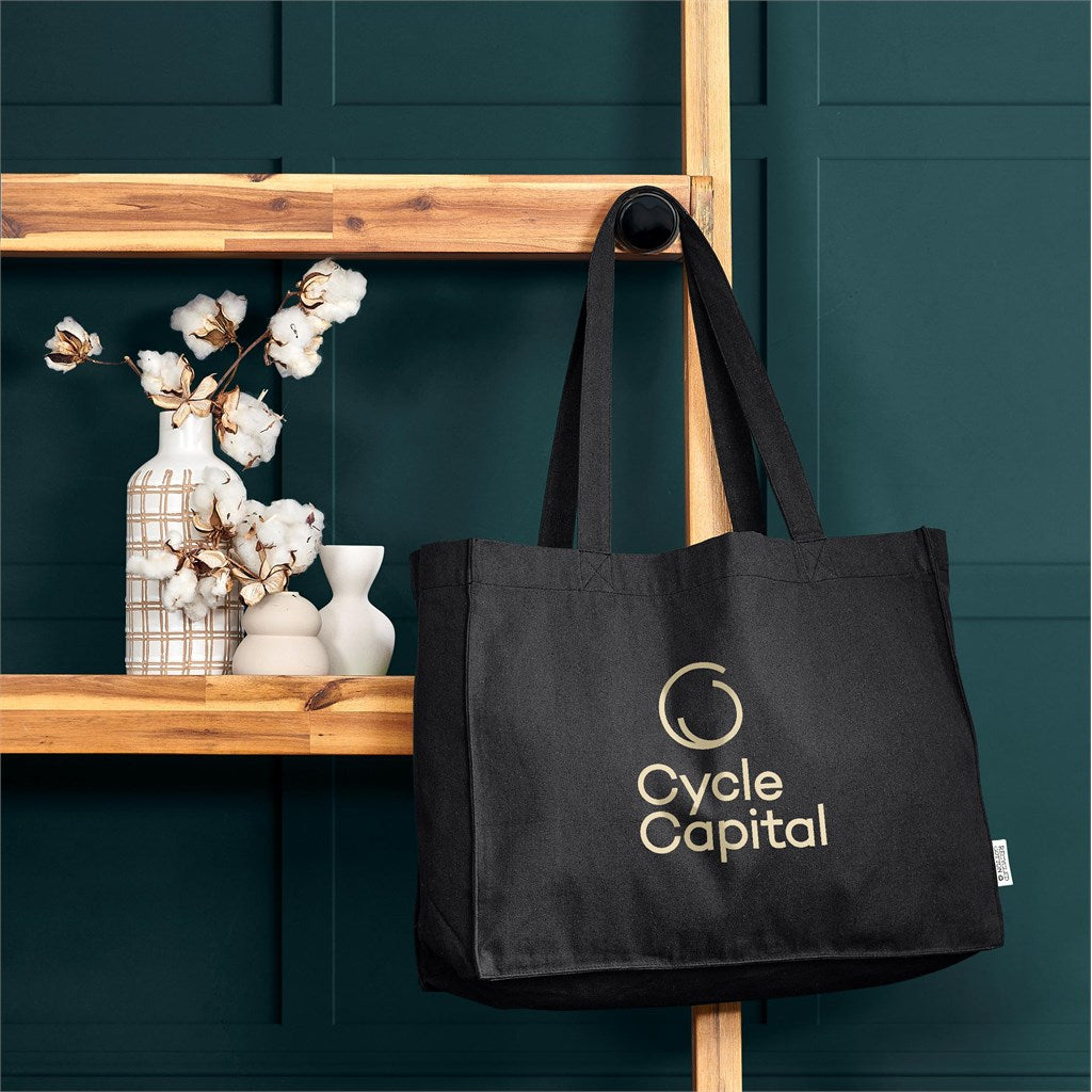 Okiyo Subarashi Recycled Canvas Tote for Sustainable Style