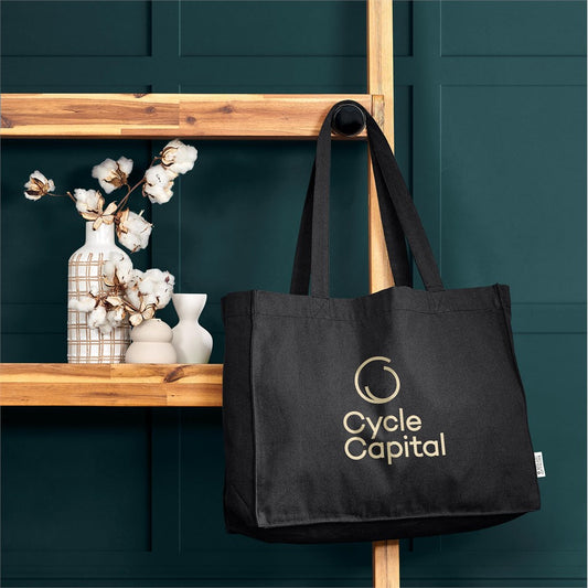 Okiyo Subarashi Recycled Canvas Tote for Sustainable Style