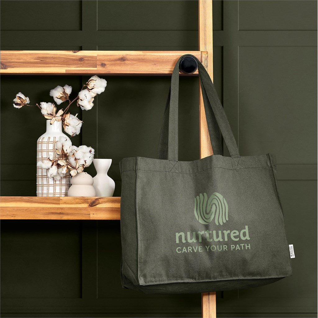 Okiyo Subarashi Recycled Canvas Tote for Sustainable Style