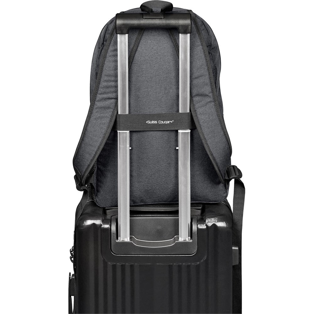 Swiss Cougar Stockholm Laptop Backpack with Padded Compartment for Professionals