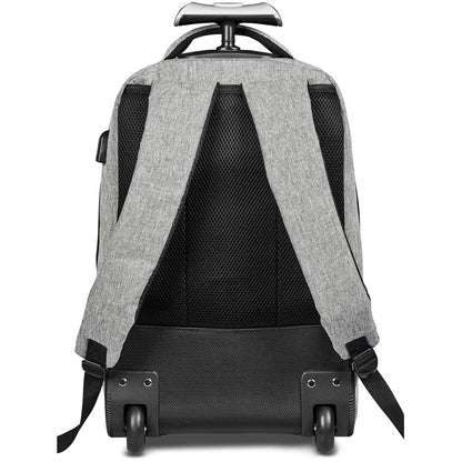 Swiss Cougar San Marino Laptop Trolley Backpack with USB Port for Business Travelers