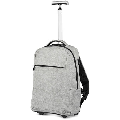 Swiss Cougar San Marino Laptop Trolley Backpack with USB Port for Business Travelers