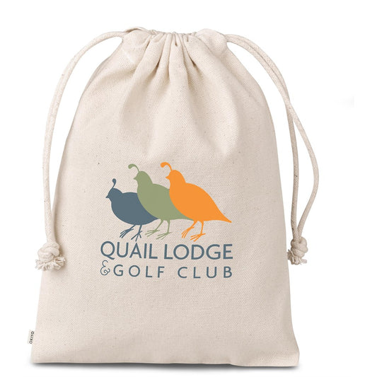 Okiyo Chikara Midi Cotton Drawstring Pouch for Gifts