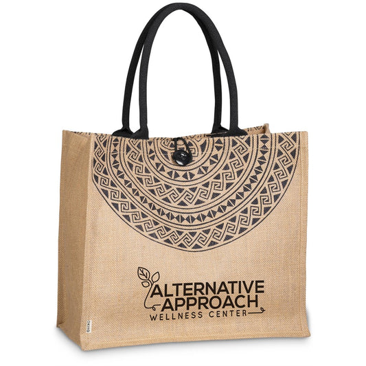 Okiyo Kashira Jute-tas met natuurgeïnspireerde ontwerp