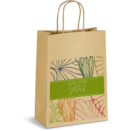 Altitude Ecological Digital Print Midi Paper Gift Bag 150gsm for Eco-Friendly Branding