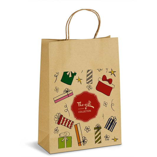 Altitude Ecological Digital Print Maxi Paper Gift Bag 150gsm for Eco-Conscious Brands