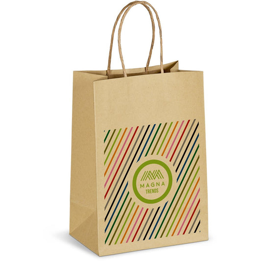 Altitude Ecological Digital Print Mini Paper Gift Bag 150gsm for Eco-Conscious Brands
