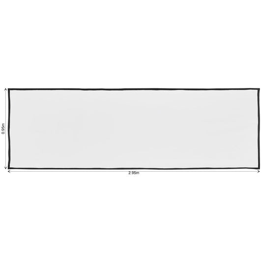 Legend A-raam PVC-vel 3 m x 1 m (uitsluit hardeware)
