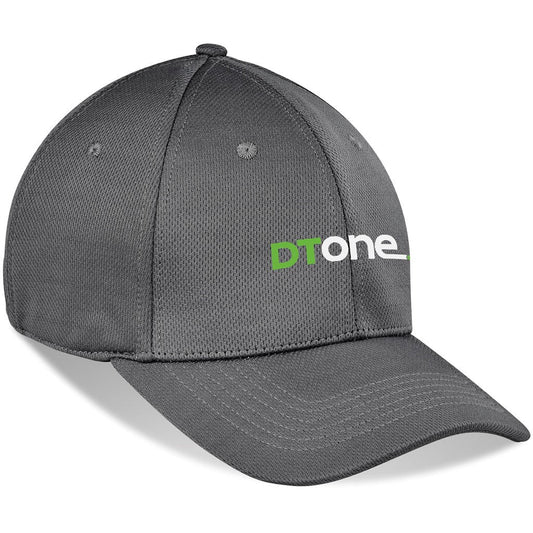 Ace 6 Panel Fitted Cap - Grey - Brand your company Logo! Get a quote - Promo Lingo