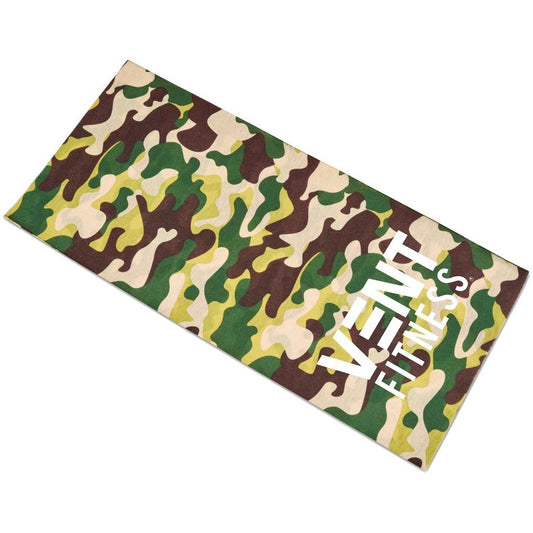 Adults Camo Flexi Tubular Bandana - Green - Brand your company Logo! Get a quote - Promo Lingo