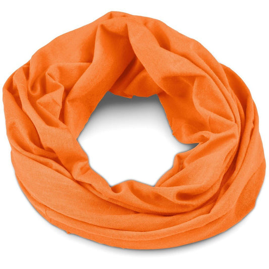 Adults Flexi Tubular Bandana - Orange - Brand your company Logo! Get a quote - Promo Lingo