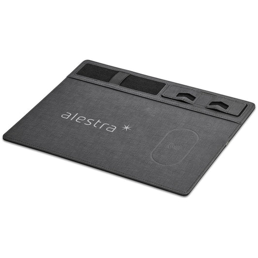 Alex Varga Aramis Wireless Charger Desk Organiser with Functionality - Brand your company Logo! Get a quote - Promo Lingo