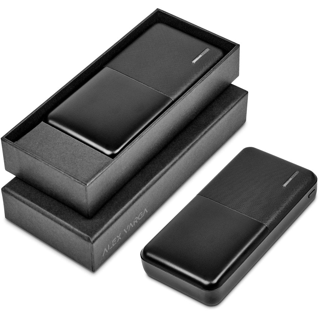 Alex Varga Asterin Power Bank - 20,000mAh - Brand your company Logo! Get a quote - Promo Lingo