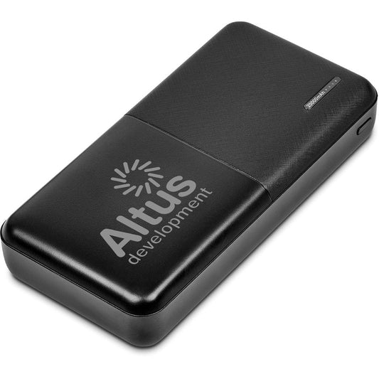 Alex Varga Asterin Power Bank - 20,000mAh - Brand your company Logo! Get a quote - Promo Lingo
