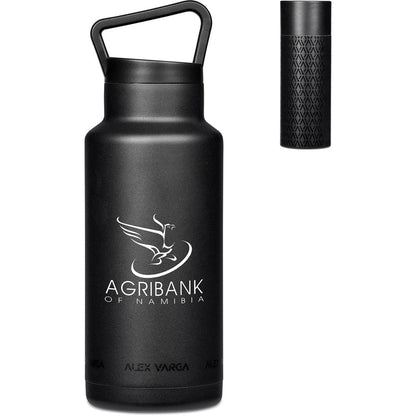 Alex Varga Barbella 1L Stylish Stainless Steel Bottle - Brand your company Logo! Get a quote - Promo Lingo