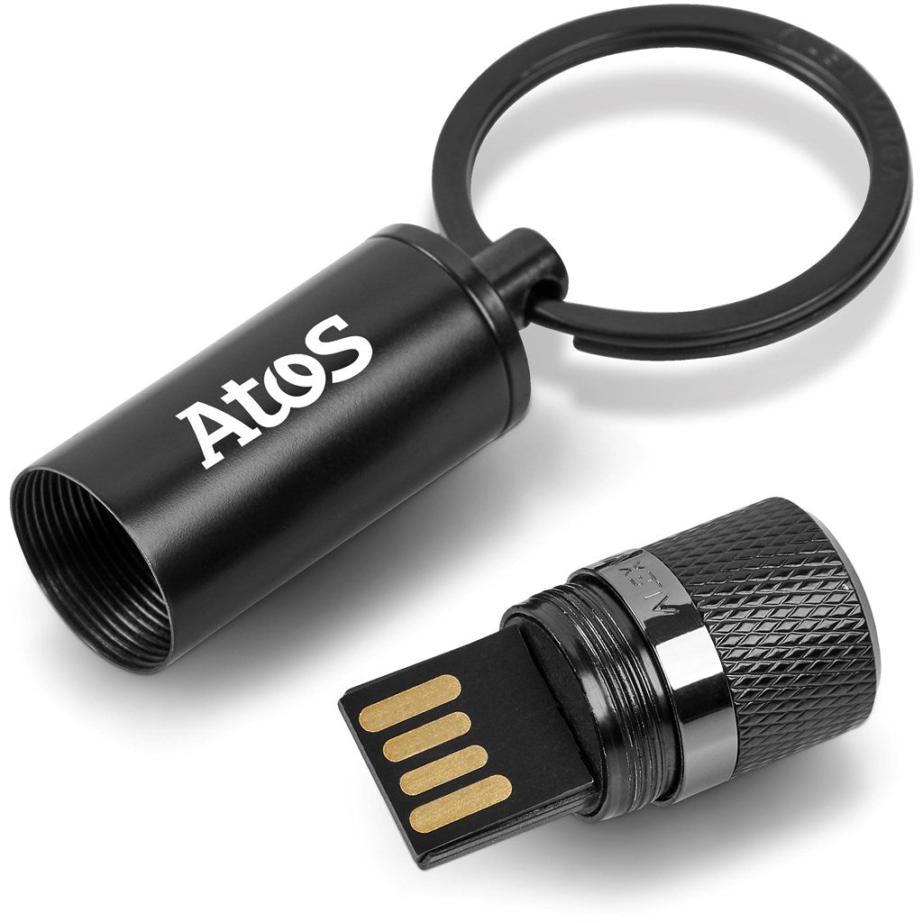 Alex Varga Blofeld Flash Drive Keyholder - 32GB - Brand your company Logo! Get a quote - Promo Lingo