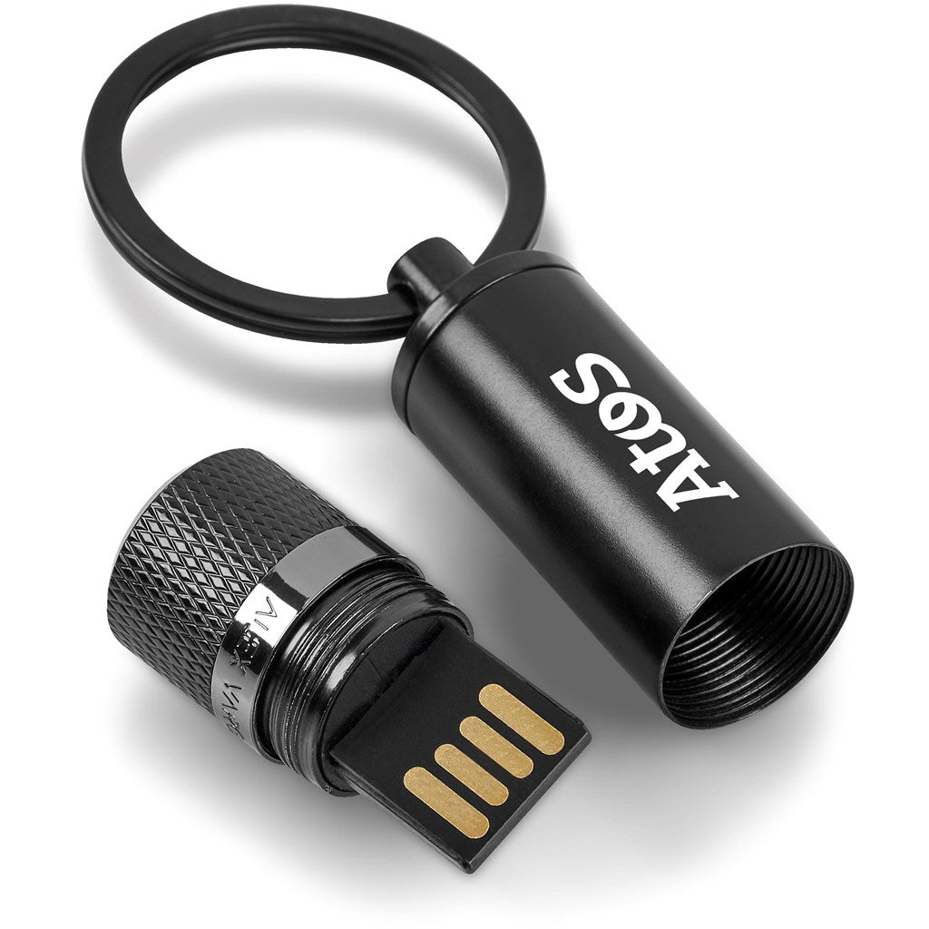 Alex Varga Blofeld Flash Drive Keyholder - 32GB - Brand your company Logo! Get a quote - Promo Lingo